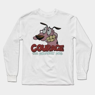 cowardly retro // Long Sleeve T-Shirt